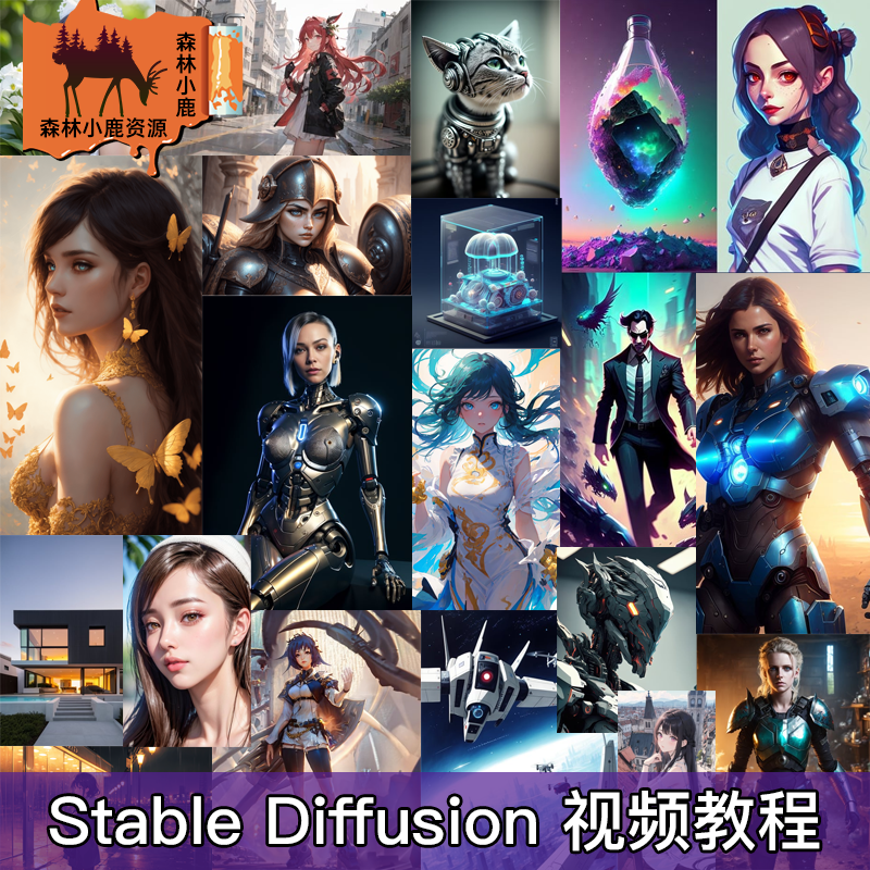 103-Stable DiffusionƵ̳ SD̳ ֽ̳ ai滭 ̳-2