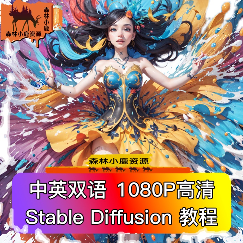 103-Stable DiffusionƵ̳ SD̳ ֽ̳ ai滭 ̳-4